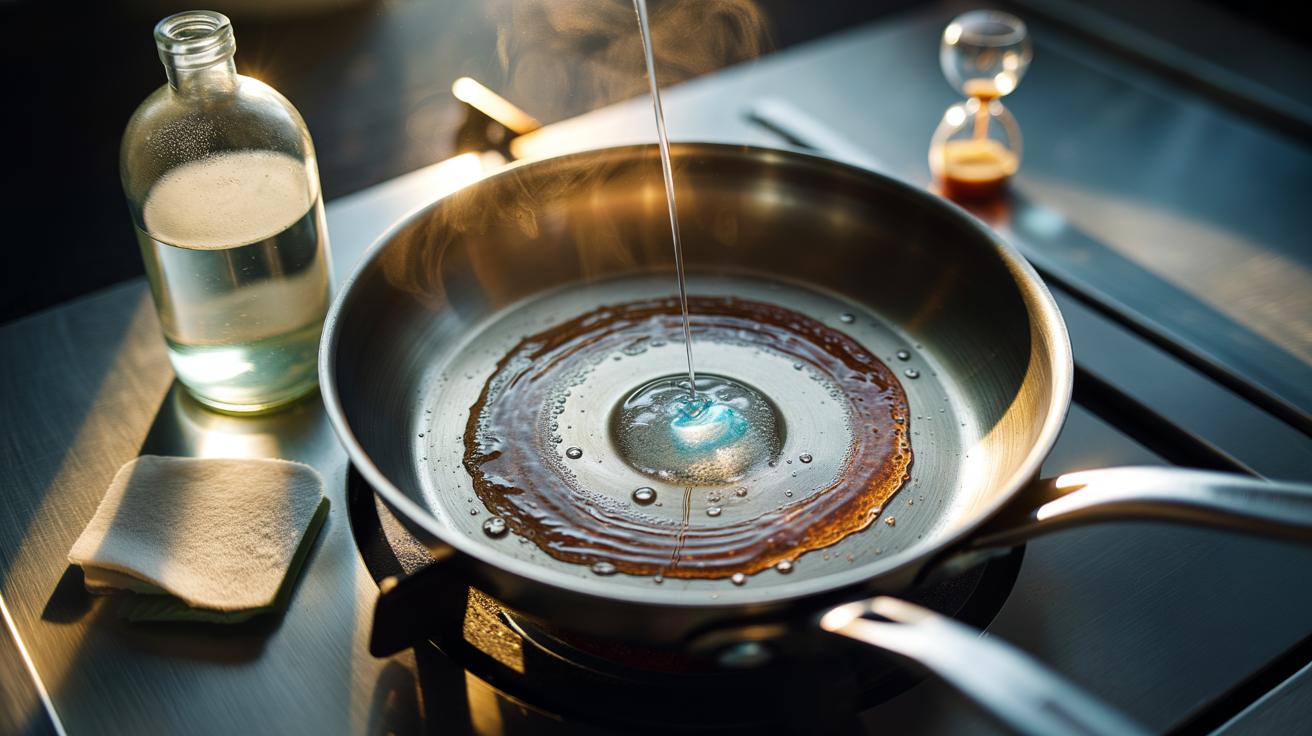 Vinegar’s Secret Sparkle for Pans: Why acetic acid strips away baked-on grime in 3 minutes